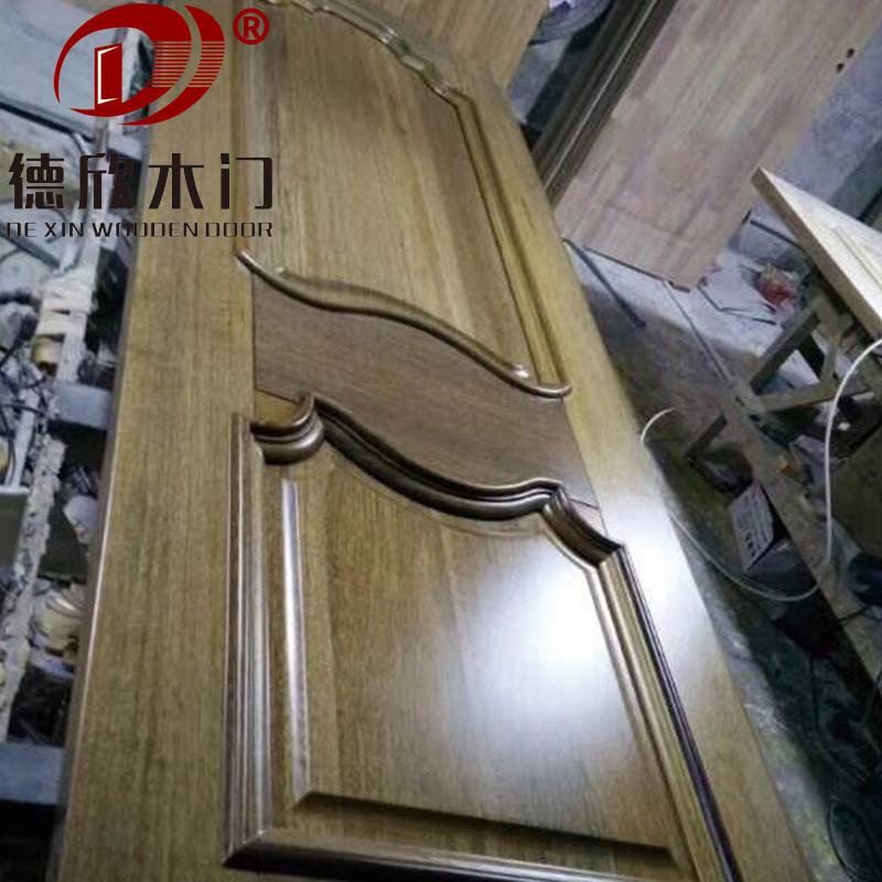 厂家供应客厅仿古实木卧室门套装房间隔音原木门
