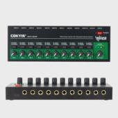 10路音频混音器新款 混音器单声道切换输入 输出多通道立体声