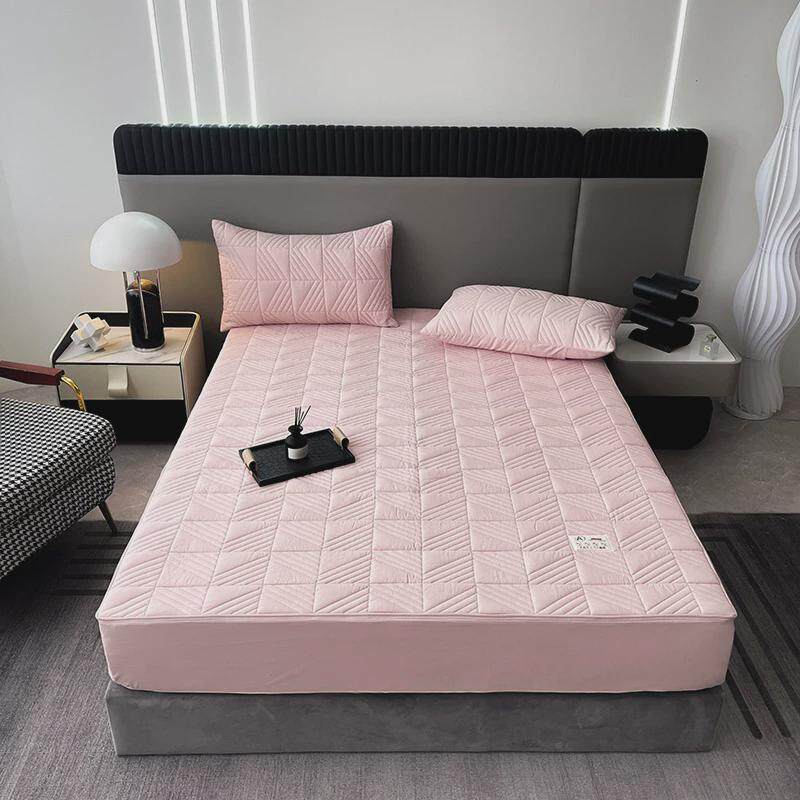 新款六面全包拉链床笠床套席梦思床垫保护套罩乳胶床罩罩加厚防滑