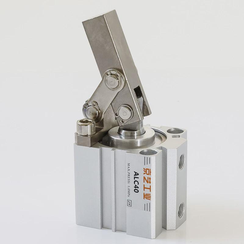 杠杆气缸alc40/50/63杠杆夹紧气缸jgl32压紧下压摇臂夹紧气缸