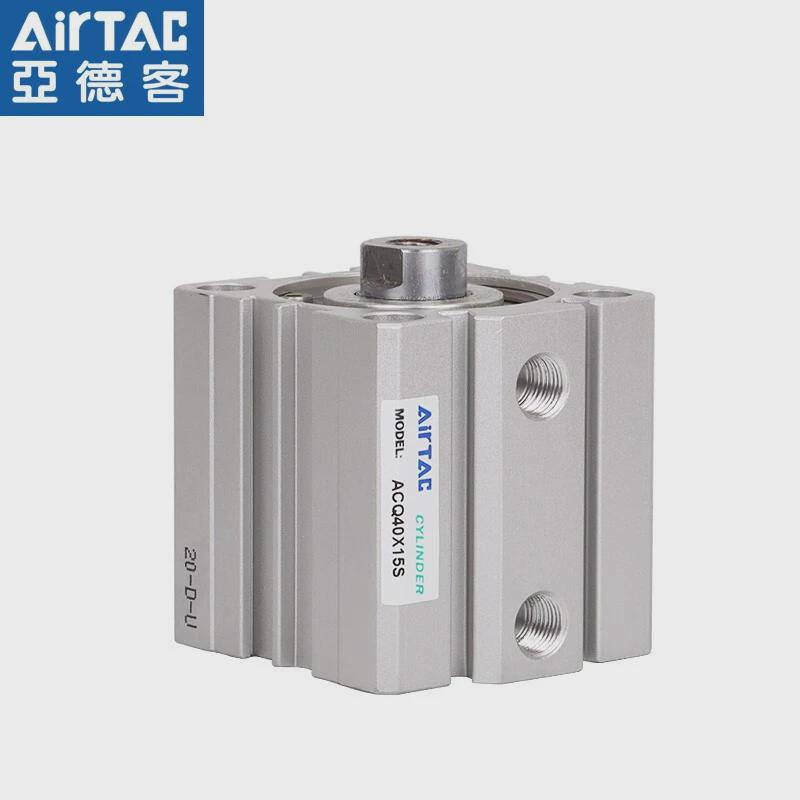 亚德客气动小型薄型气缸ACQ12/16/20/25/32/40/50/63*5X10*20X30S