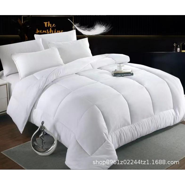 酒店床上用品布草批发被子加厚宾馆被芯春秋空调冬被四季被全棉防