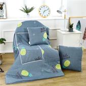 抱枕被子两用夏季 沙发床头靠枕 通用二合一折叠靠垫被厚款 薄款 四季