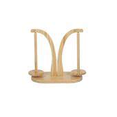 木制双轴毛架线轴创意纱线支架实木置物架磁吸式 可旋转毛线架