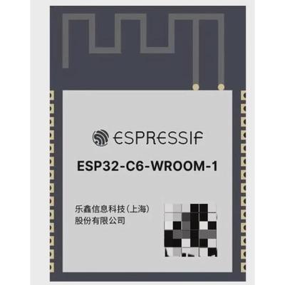 ESP32-C6-WROOM-1-N4 ESP32-C6 module, Wi-Fi 6 in 2.4 GHz band