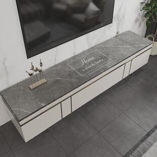 GZ6M大理石纹茶几电视柜组合桌布台布长方形桌垫防水防油防烫免洗