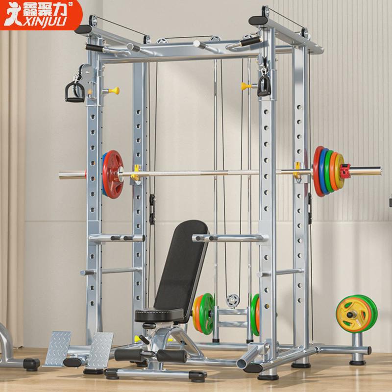 家用龙门架综合训练器鸟小飞健身器材套装组合室内器械商用深蹲架