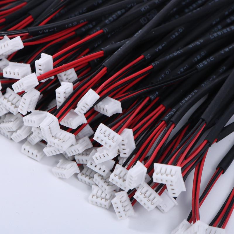 ul1007电子线铁氟龙高温线4p条线束加工rv裁端子电线电缆现货批发