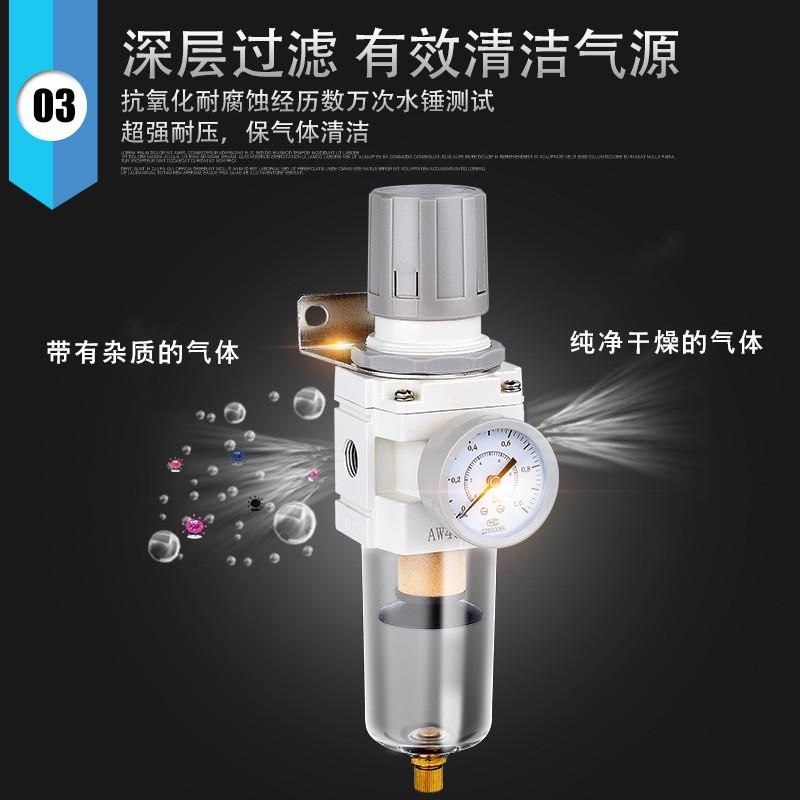 SMC型单联件AW2000-02调压过滤器AW3000-03AW4000-04D双点组合
