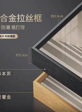 33N视觉空间延伸感客厅建筑装饰画莫兰迪色轻奢玄关现代简约走廊