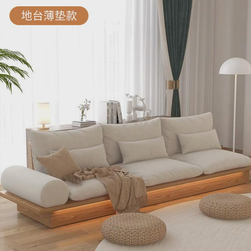 诧寂风沙发垫定制地台靠背实木高密度海绵沙发垫沙发垫沙发套