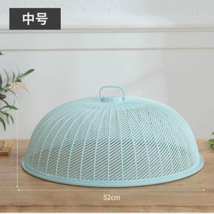 家用圆形塑料盖菜罩餐桌遮饭菜防尘苍蝇大号厨房台罩饭罩子