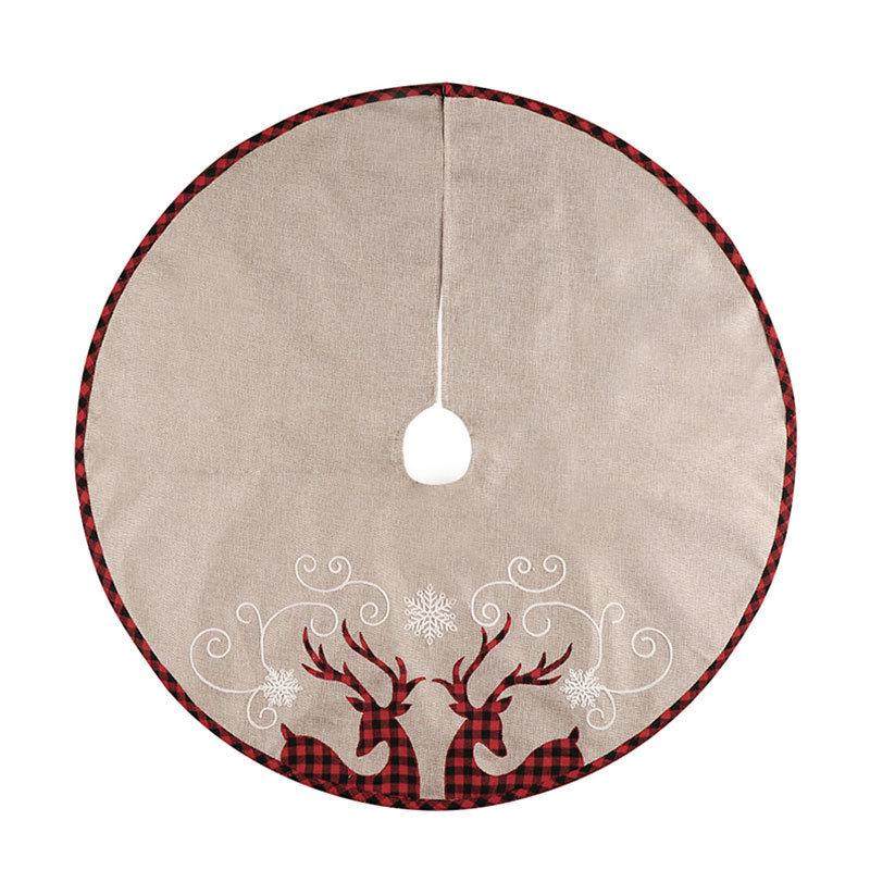 圣诞树树底围裙圣诞节场地布置创意红子黑格麋鹿32寸树裙节庆用品,节庆用品/礼品,圣诞装饰品,淘宝优惠券,粉丝福利购,淘宝优惠卷
