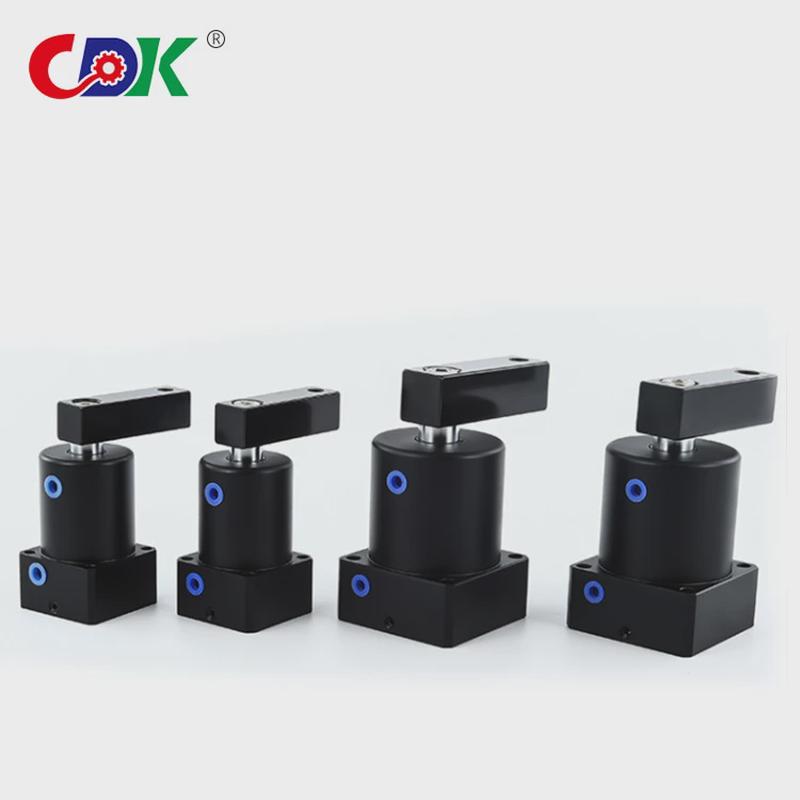 热销气动转角旋转90度气缸夹紧转角气缸小型气缸src25/32/40/50/6