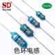 电感0510 220uh 221330uh 直插色环电感1w色码 331470uh 471