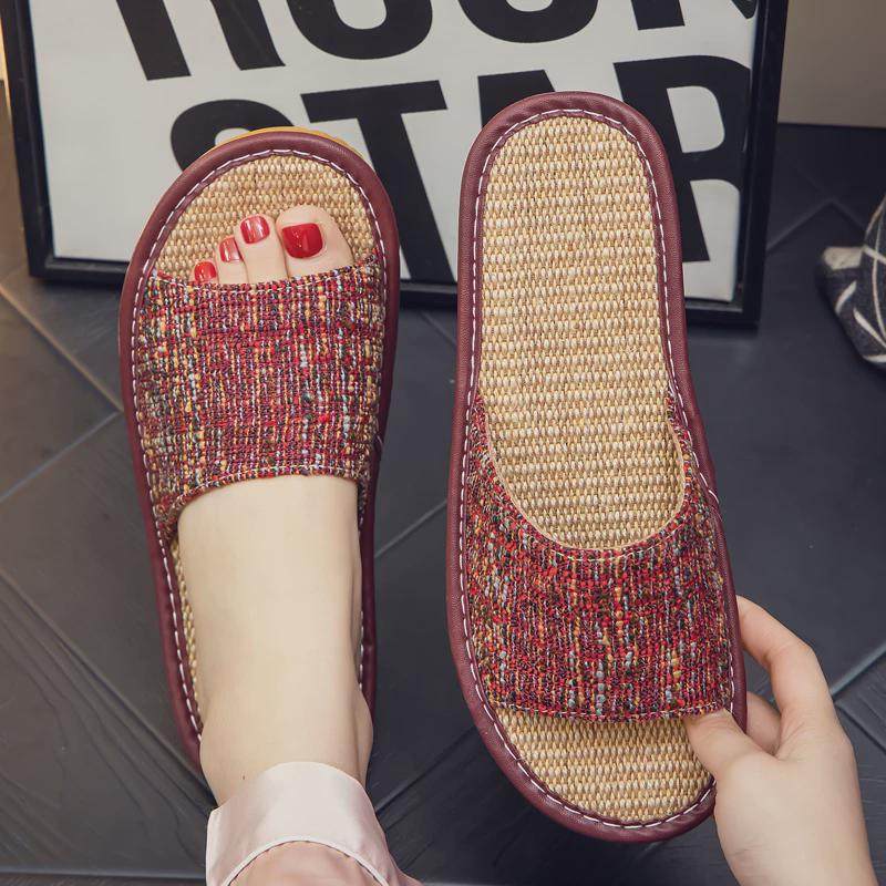 亚麻拖鞋居家布艺女夏季防滑家居情侣室内家用凉拖鞋男士软底夏天,居家布艺,居家亚麻拖鞋,淘宝优惠券,粉丝福利购,淘宝优惠卷