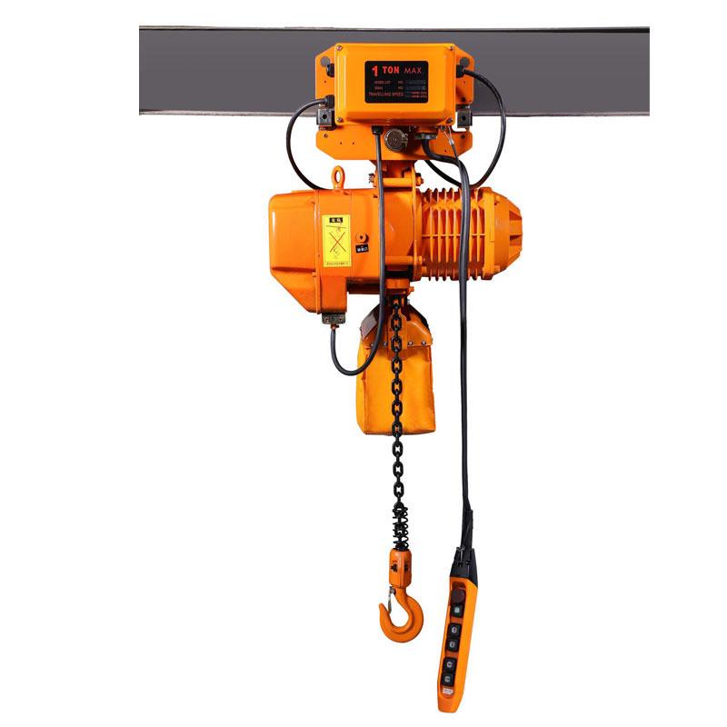1吨,2吨,3吨,5吨环链电动葫芦式单轨吊运行运行跑车葫芦起重机