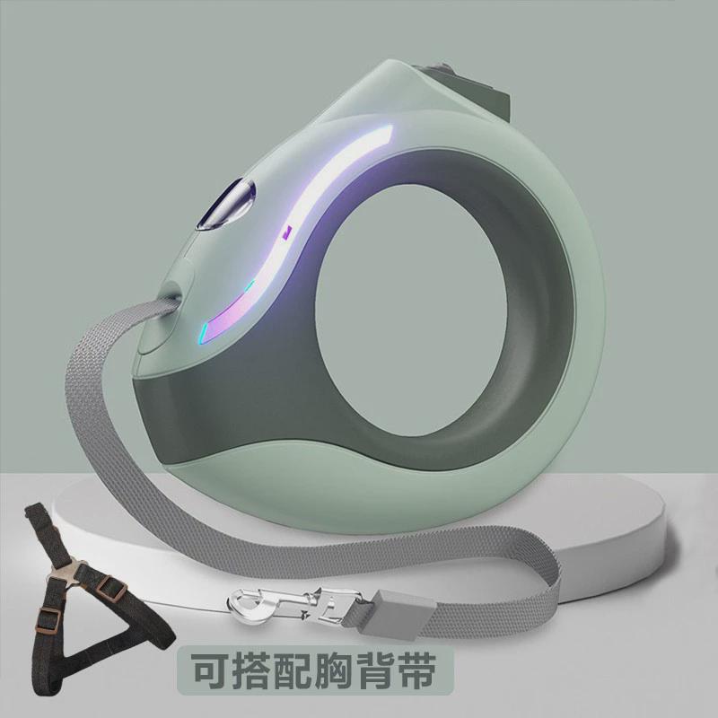 挣脱walk系列宠物自动狗绳子可伸缩遛狗防狗狗牵引绳柯基外出用品