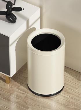 热销36n轻奢垃圾桶商用卫生间级客厅厨房黑色办公室卧室酒店无盖