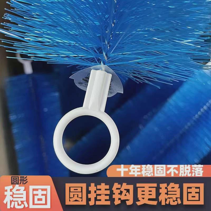 滤材过滤材料过滤池毛刷鱼池锦鲤池过滤刷水族鱼缸净水黑色十字刷