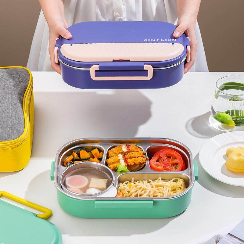 304不锈钢饭盒保温上班族便携学生大容量带汤碗便当盒分格隔餐盒,餐饮具,饭盒/保温桶/保温提锅,淘宝优惠券,粉丝福利购,淘宝优惠卷