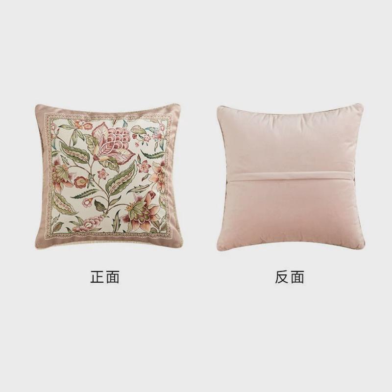 美式复古荷兰绒抱枕枕趴轻奢沙发靠垫靠背家用靠枕长条床上腰枕