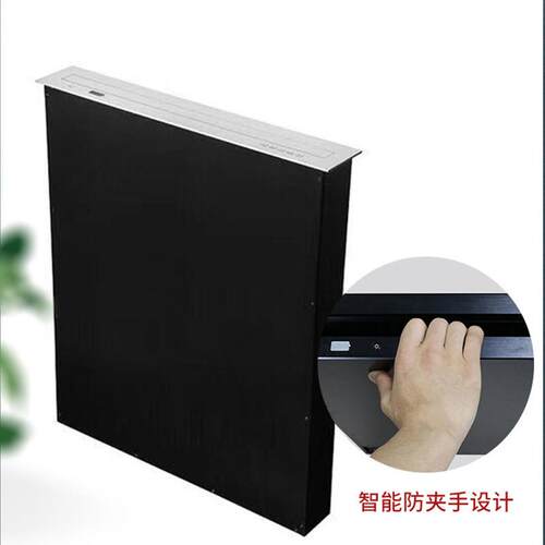 15.6/17.3寸升显示屏超薄液晶升降器触摸屏无纸化会议桌面升降器