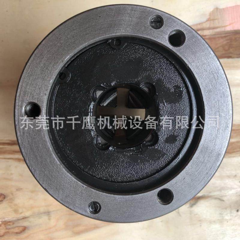 210车床卡盘夹头四爪自定心卡盘定制款通孔38mmK12-125联动卡盘