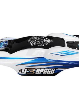 热销金猎豹1:10电动遥控四驱大脚蓝配件j3白车车壳ec1006爆品