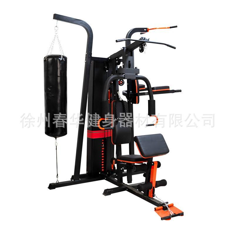 综合训练器家用健身器材多功能训练器架架引体拳击负重训练单人站