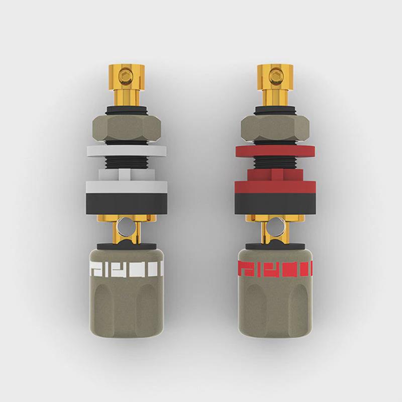 AECO  喇叭母座 ABI-0611無鎳 鍍金 鍍銀 鍍銠