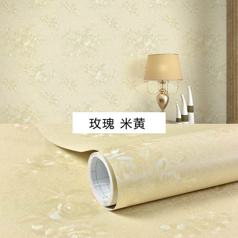 墙纸自粘加厚欧式卧室客厅贴纸防水翻新简约壁纸背景墙防潮自贴