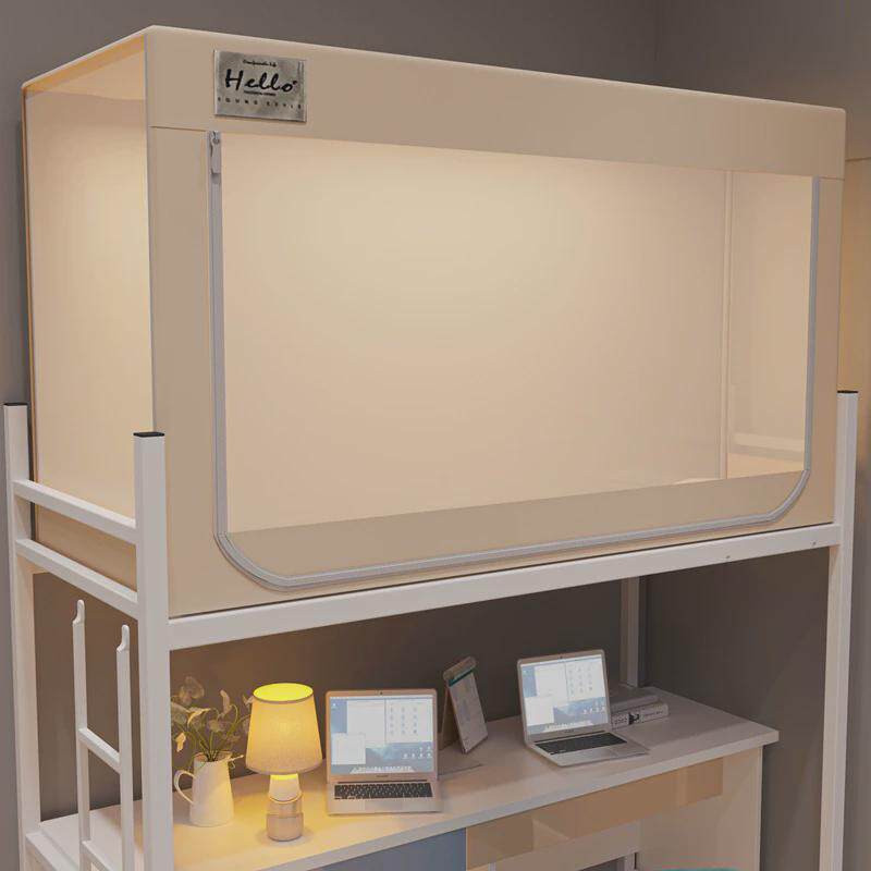 子母床蚊帐儿童上下铺专用学生宿舍床一体式窗帘遮光蚊帐子蒙古包