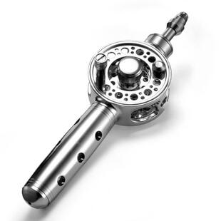 新款lizard渔轮手竿改装中通改装内走线带全金属力泄中通轮