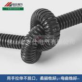 厂家供应PE波纹管塑料电工电气穿线保护套管束线管闭口开口