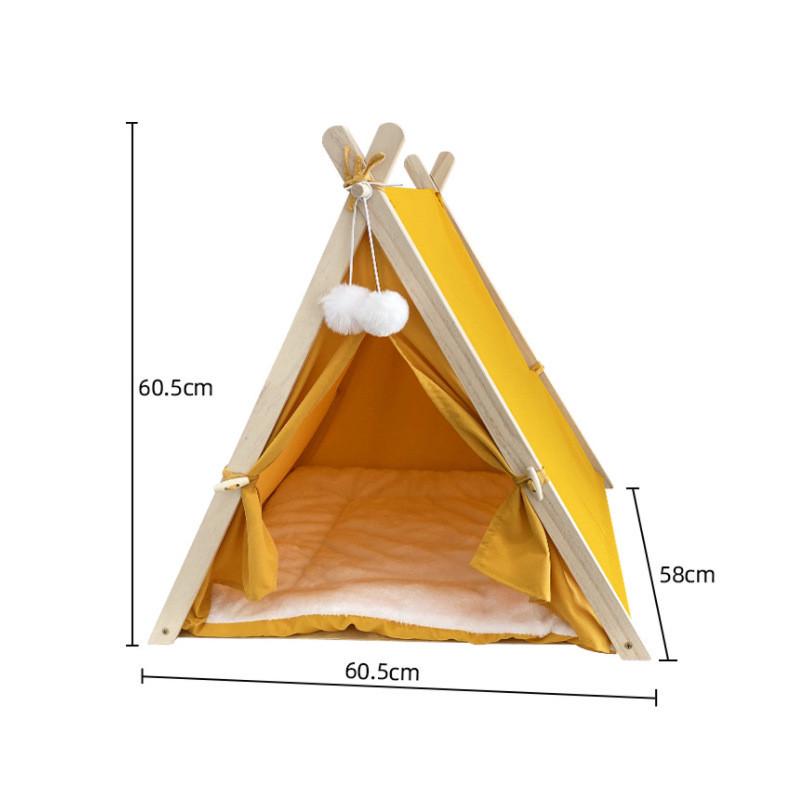 厂家直销猫窝帐篷帐篷四季款通用宠物狗窝猫可拆洗网红窝冬季保暖