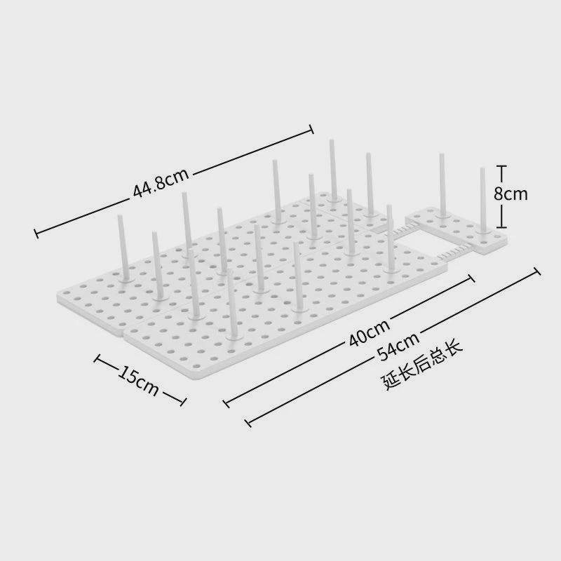 佩吉自由组合器可调节收纳分隔板抽屉分隔分格餐具碗碟整理隔断架