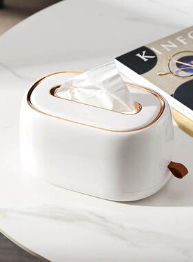 s83v轻奢桌面垃圾桶按压式可爱废纸办公室桌子茶几小号迷你收