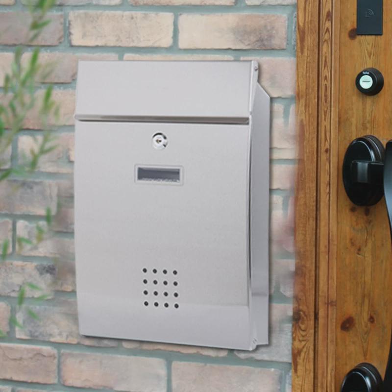 信箱欧式别墅户外邮箱室外校长园长信报箱挂墙酒吧装饰道具邮筒