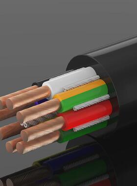 jz600无卤动力电力电缆0.6/1kv6/35mm?线无铠装