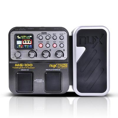 纽克斯nux电吉他效果器mg-100/300综合失真合成单块loop机鼓循环