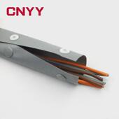 pc系列灰色扣式 电线包线束带 结布pvc按扣套管电线保护套塑料卷式