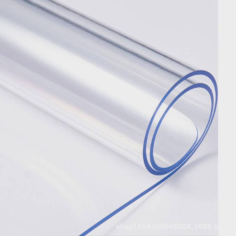高透明PVC软胶水晶板软玻璃垫桌面保护胶膜0.3/0.5/0.8/1/2mm