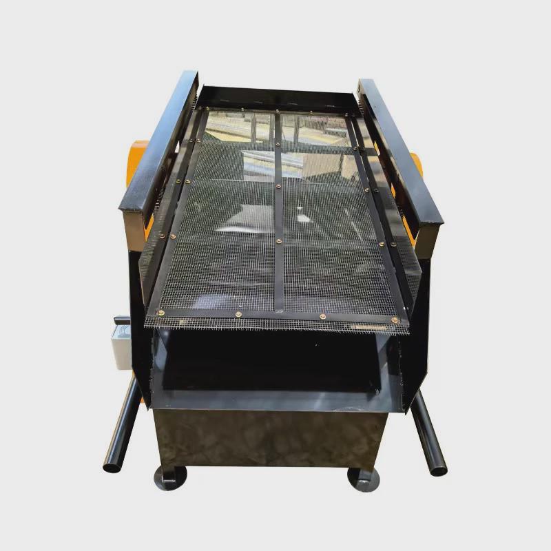 分离机震动筛沙机工地振动筛土机沙石小型移动式砂石分离设备新款