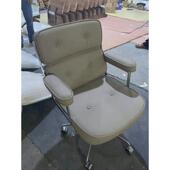 伊轻奢斯电脑椅五金边条靠背转椅姆书桌家用办公椅人体工学老板椅