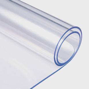 2mm 胶膜透明pvc软胶水晶板软玻璃垫桌面保护高0.3 0.5 0.8