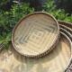 四川手工竹编簸箕竹制品农家无孔圆竹匾竹筛子晾晒画画装 饰