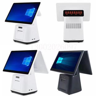 15寸收银机收款 超市餐饮连锁商城收费 机点餐机触摸屏一体机壁挂式