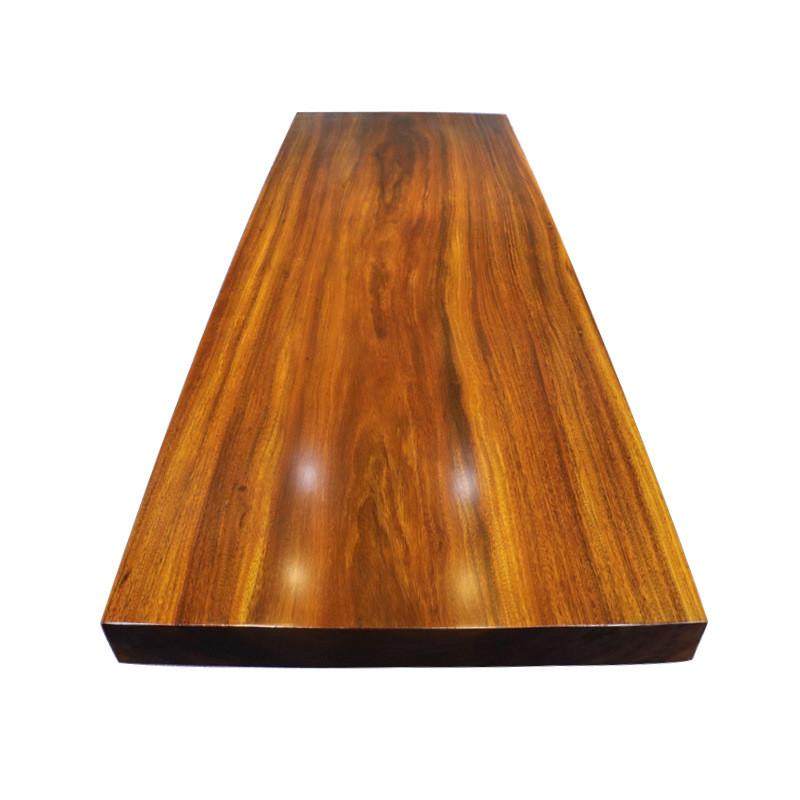 新中式巴花奥坎实木大板茶桌原木整板会议室老板桌家用书桌椅套装,商业/办公家具,大班台/主管桌,淘宝优惠券,粉丝福利购,淘宝优惠卷