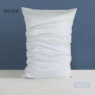 76cm跨境新品 100枕头套枕套51 22姆米双面丝绸睡眠桑蚕丝礼品